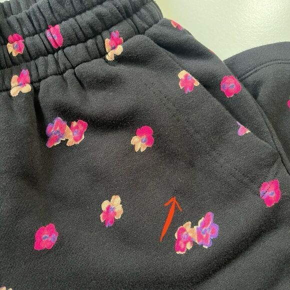 Rebecca Taylor Floriana Floral Wide Leg Sweatpants Small - Picture 10 of 11